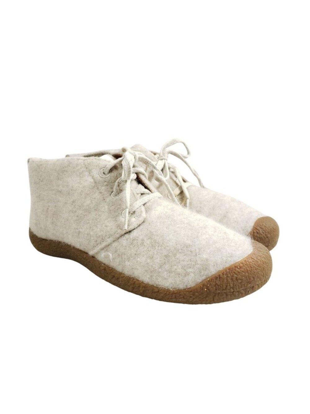 Keen Womens Size 9.5 Mosey Chukka Wool Felt Lace-Up Shoes